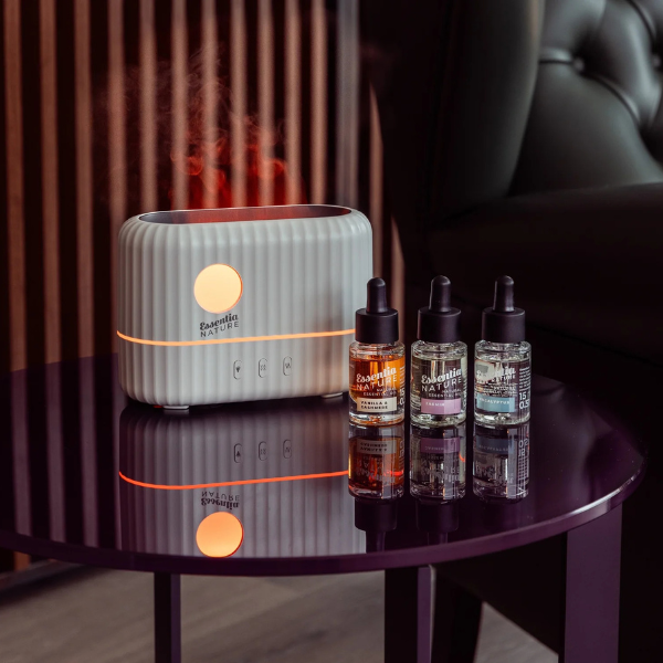 Diffusore ad Ultrasuoni serie FLAME - Bianco