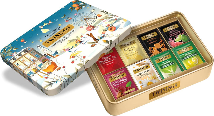 Twinings Latta Confezione Regalo Selezione Mista 40 filtri