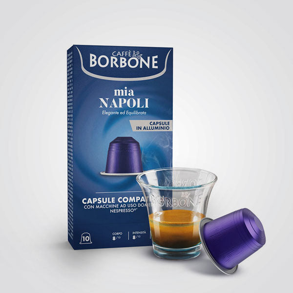 Borbone Capsules de café MIA NAPOLI compatibles Nespresso® 100 pièces