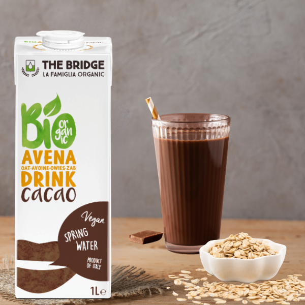 Boisson bio d'Avoine au Cacao 1 L
