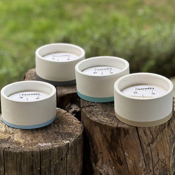 Citronella Antracite 265g - Candela profumata alla Citronella