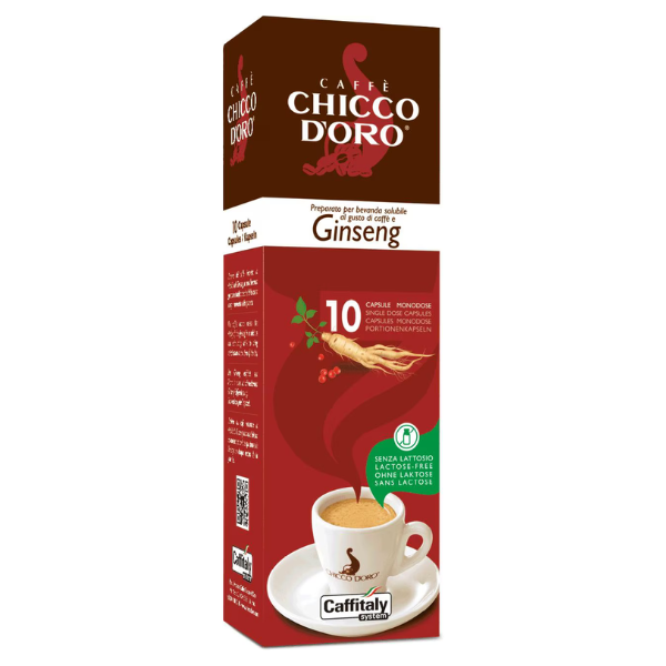 Coffee capsules Caffitaly Ginseng 10 cps