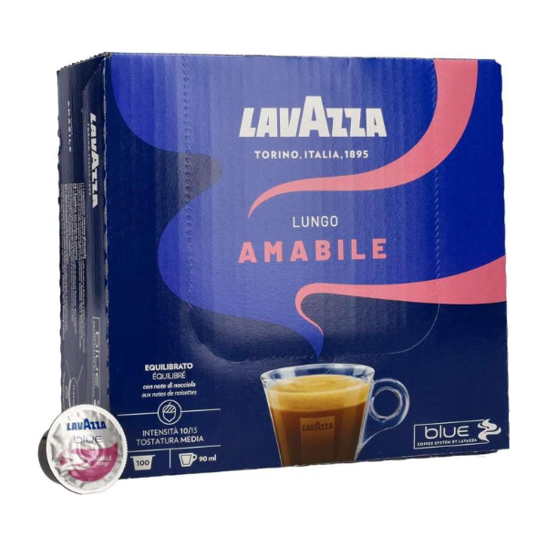 Caffè Lavazza Capsule Blue Amabile Lungo 100pz