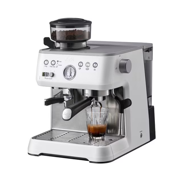 Macchina da caffè espresso Solis Grind & Infuse Perfetta – Bianca