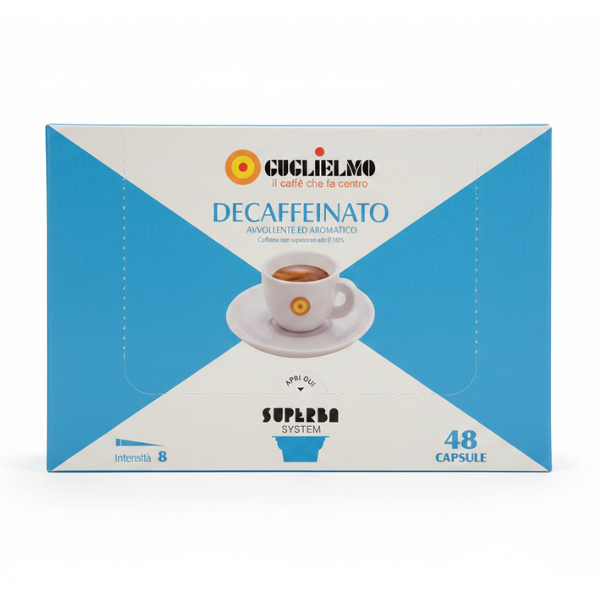 Guglielmo Superba Decaffeinato Kapseln