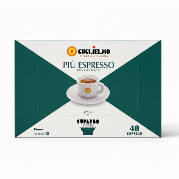 Capsules Guglielmo Superba Più Espresso