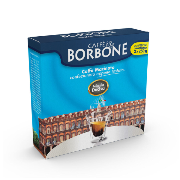 Caffè Borbone Café Moulu - Mélange Decisa (2 x 250g)