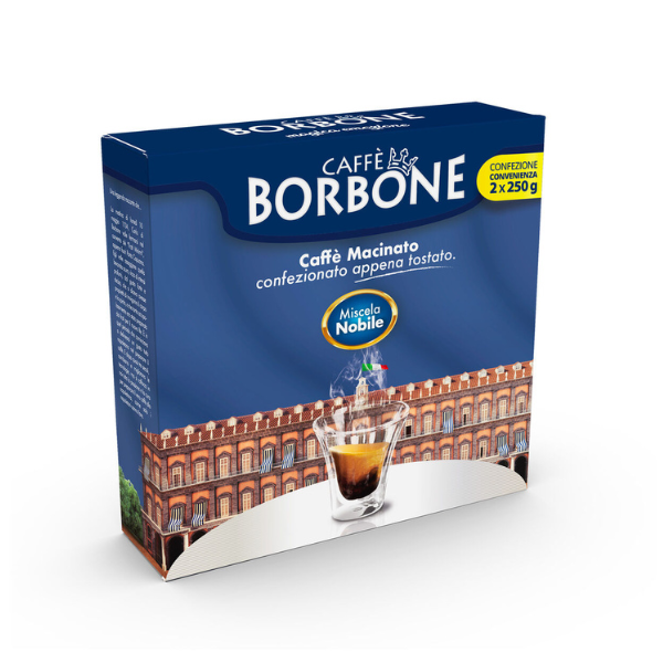 Café Borbone moulu Miscela Nobile 2 x 250 g