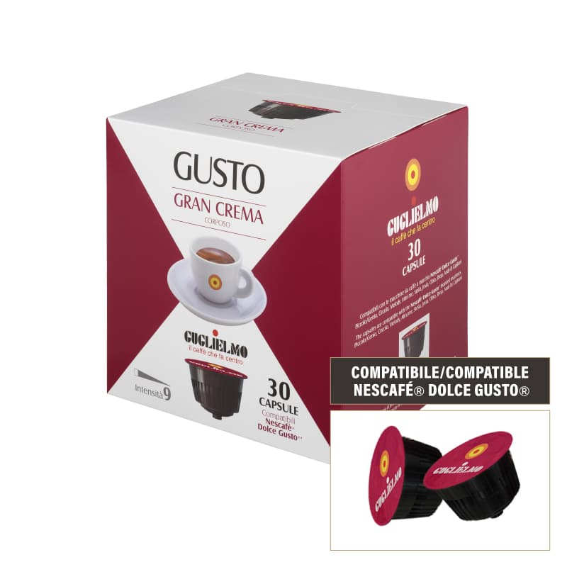 Nescafé Dolce Gusto Crema compatible coffee capsules
