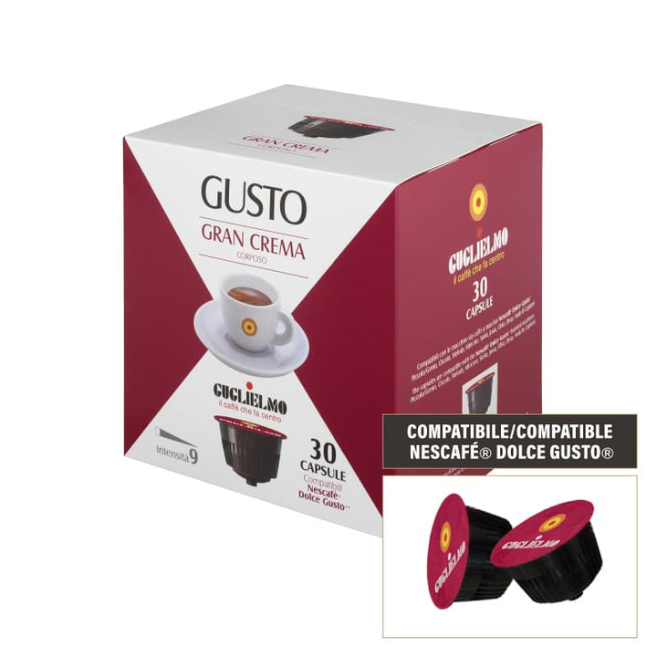 Nescafé Dolce Gusto Crema compatible coffee capsules