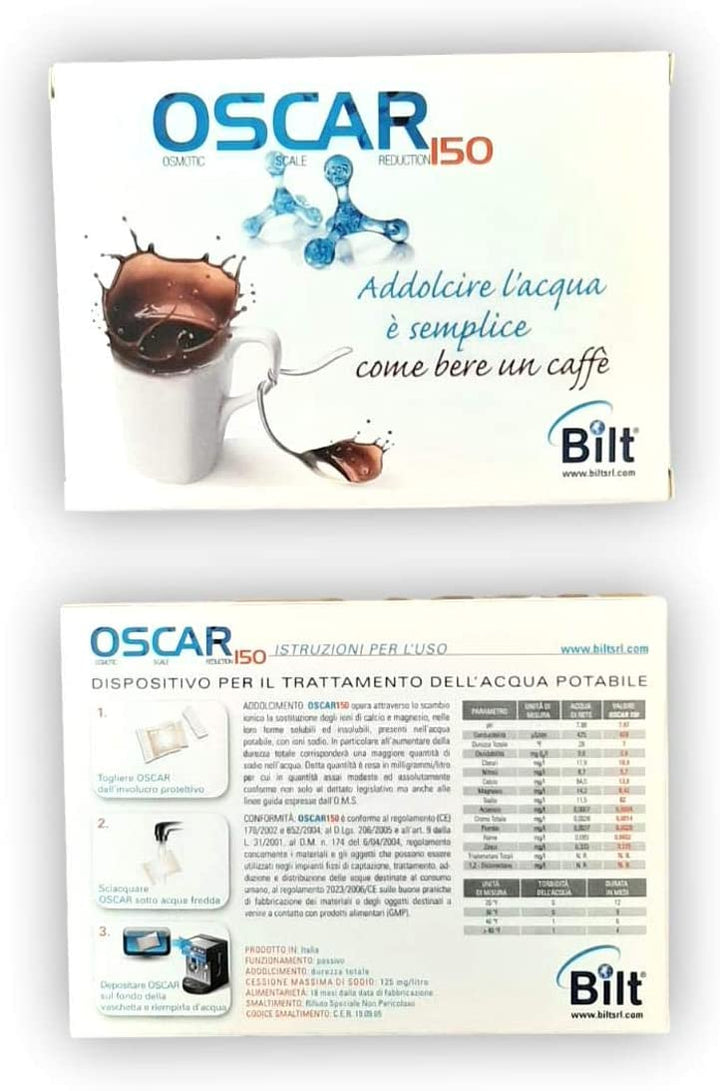 FILTRO ANTICALCARE UNIVERSALE BILT OSCAR 150 MACCHINE CAFFÈ