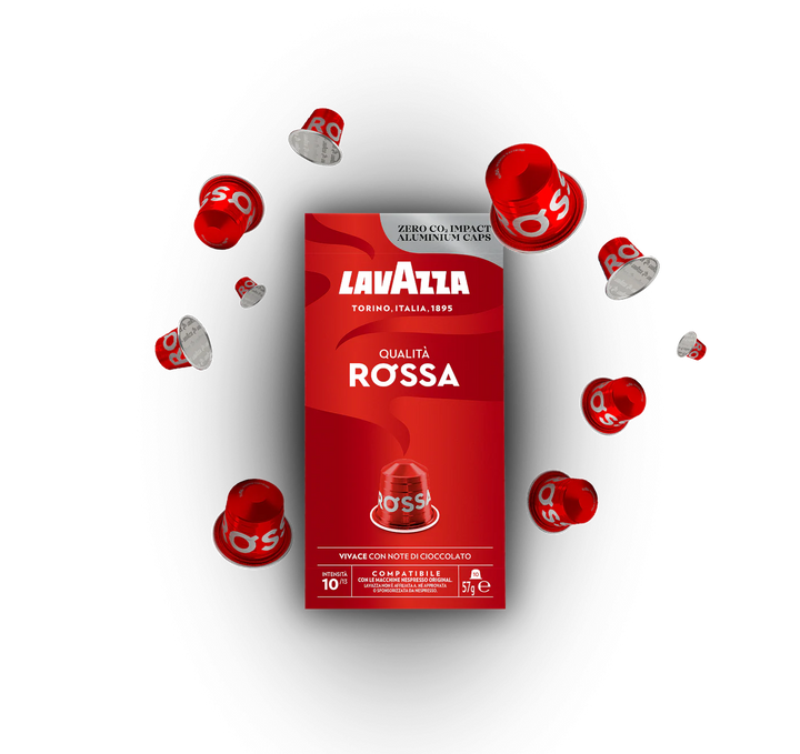 Capsules de café Nespresso* compatibles Qualité Rouge 10 cps