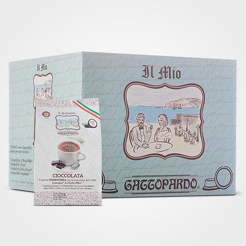 Coffee compatible capsules A modo Mio Cioccolato 16 capsules