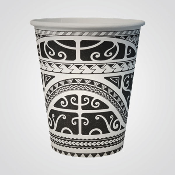 Biologisch abbaubare Gläser 25-28cl/8.9oz MAORI FLO (Karton)