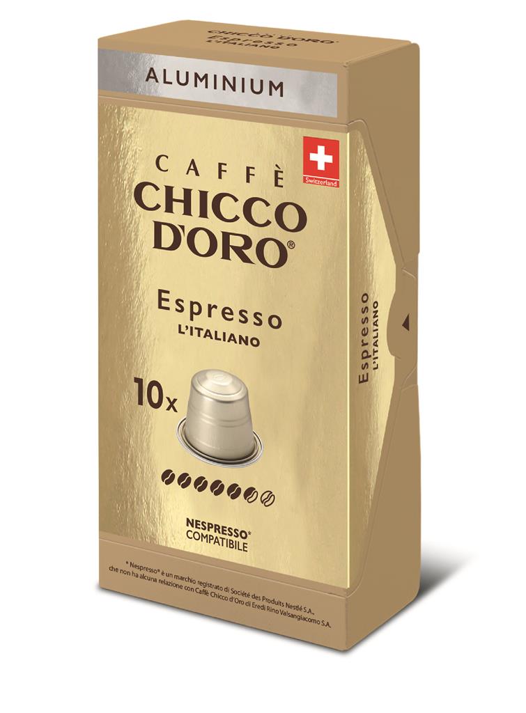 Caffè capsule Nespresso * compatibili Espresso Italiano ALU 10 cps