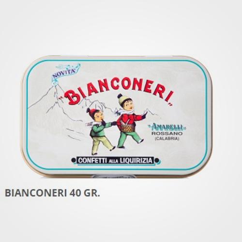 Liquirizia alla menta Bianconeri Amarelli 40 gr