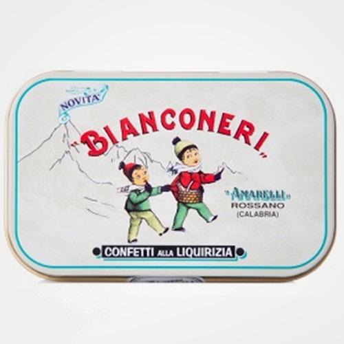 Liquirizia alla menta Bianconeri Amarelli 40 gr