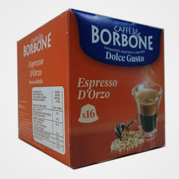 Caffè Borbone Orzo capsule compatibili Nescafè Dolce Gusto 16 capsule