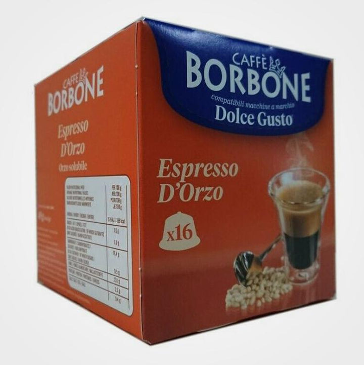 Caffè Borbone Orzo capsule compatibili Nescafè Dolce Gusto 16 capsule