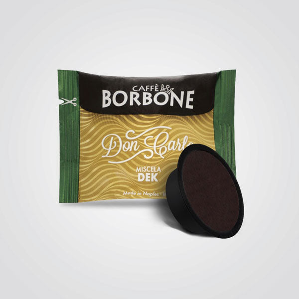Caffè Borbone capsule compatibili A Modo Mio Don Carlo Miscela Verde 100 capsule