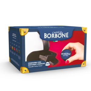 Capsules Caffè Borbone - Compatibles Nescafé Dolce Gusto - Mélange Blu (90 capsules)