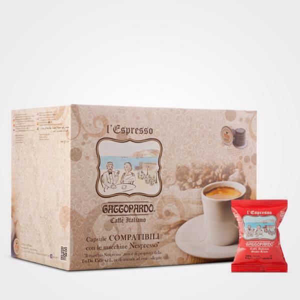 Coffee capsules Nespresso * compatible quality Gusto Ricco 100 capsules