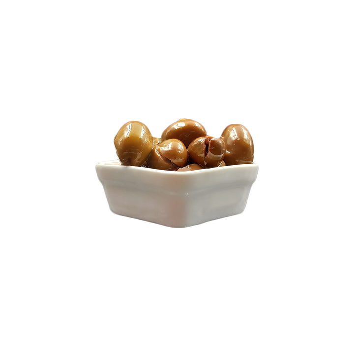 Olives vertes concassées à la main