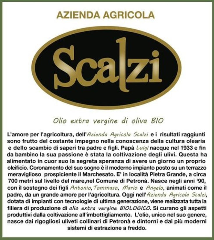 Olio Extravergine di oliva BIO