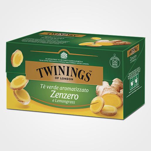 Grüner Tee Ingwer mit Zitronengras 20 Filter