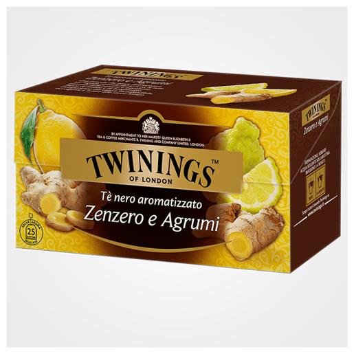 Ginger and Citrus flavored black tea 25 filters