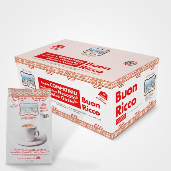 Caffè capsule compatibili Dolce Gusto RICCO 16 capsule