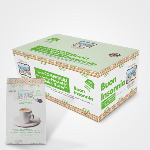 Capsules de café compatibles Dolce Gusto INSOMNIA 16 capsules