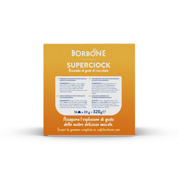 Superciok Dolce Borbone capsule compatibili Nescafè Dolce Gusto 16 capsule