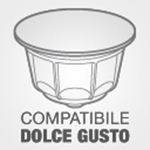 Nocciolone Borbone capsule compatibili Nescafè Dolce Gusto 16 capsule