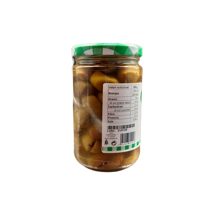 Olives vertes concassées à la main