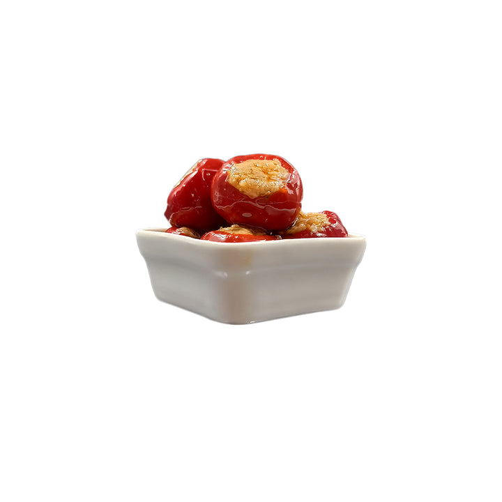 Tuna stuffed chilli pepper